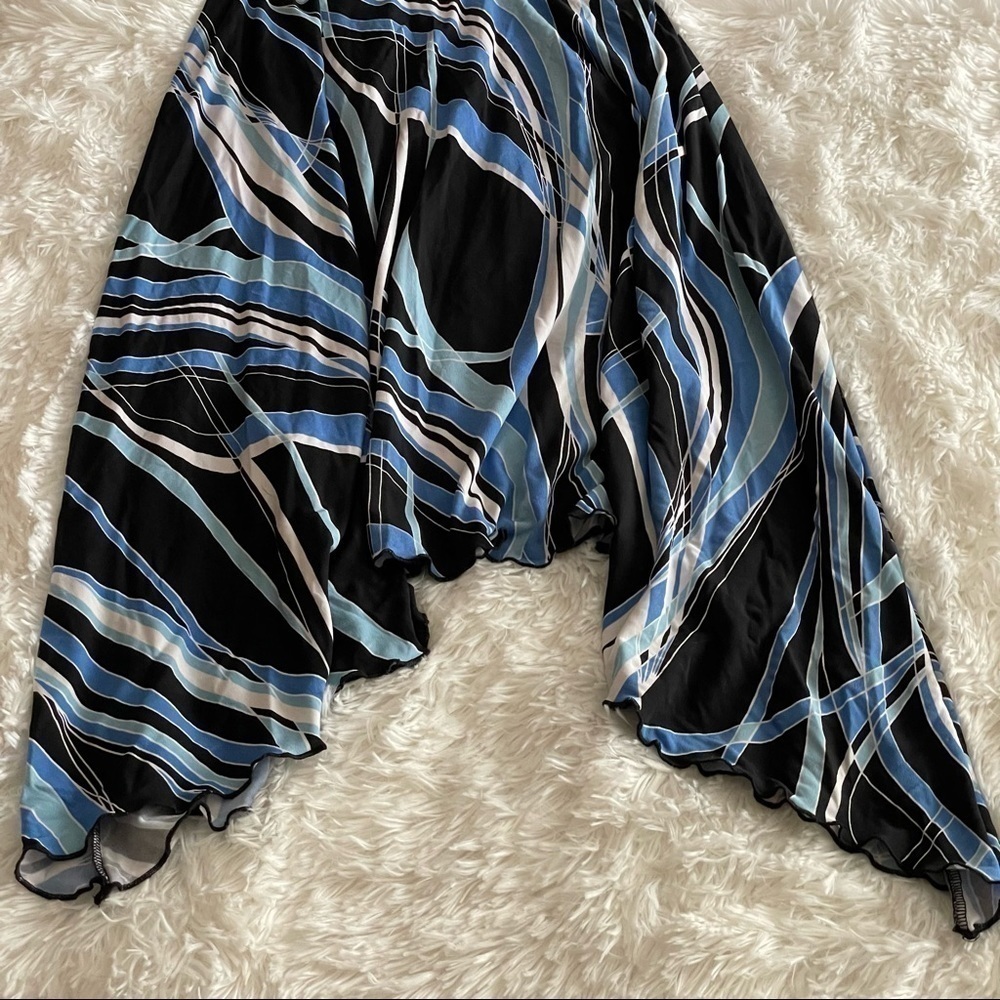 ✅2X Host Pick✅ Dress Barn Handkerchief Hem Sleeveless Dress, 4 - Picture 10 of 11
